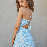 Tropicana Maxi Dress Blue