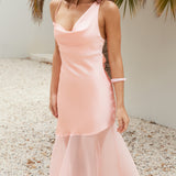 Princess Peach Maxi Dress Pink