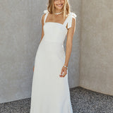 Daphne Maxi Dress White