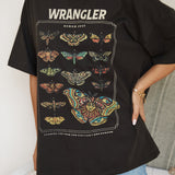 WRANGLER Evolution Boxy Slouch Tee Worn Black