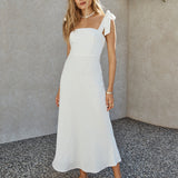 Daphne Maxi Dress White