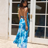 Hues Of Night Maxi Dress Blue