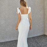 Daphne Maxi Dress White