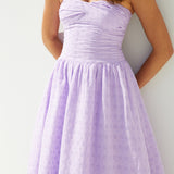 Mimi Moments Strapless Maxi Dress Lilac