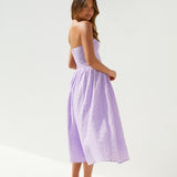 Mimi Moments Strapless Maxi Dress Lilac