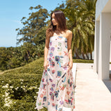 Mythical Strapless Maxi Dress Pink