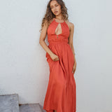 Feeling Spicy Maxi Dress Red