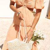 Sun Of The Sky Maxi Dress Orange