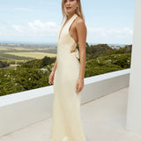 Harmony in Bloom Maxi Dress Yellow