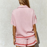 Blushing Beauty Linen Shirt Pink