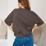 WRANGLER Dragonfly Boxy Slouch Tee Slate