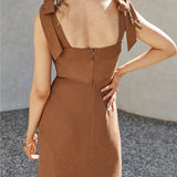 Daphne Maxi Dress Brown