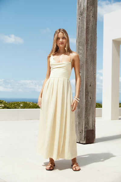 Remember Me Maxi Dress Yellow