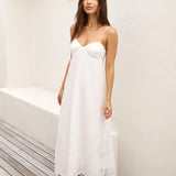 FORTUNATE ONE Angelic Maxi Dress White