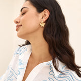 18k Gold Plated Night Sky Earrings Gold