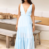 Pure Delights Maxi Dress Blue