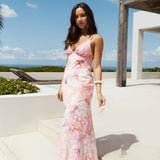 Falling In Love Maxi Dress Pink