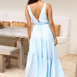 Pure Delights Maxi Dress Blue