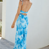 Mi Bonita Maxi Dress Blue