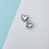 925 Silver Love To Love Earrings Silver