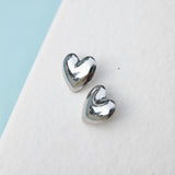 925 Silver Love To Love Earrings Silver