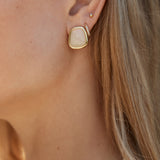 Goodnight Kisses Earrings Gold