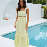 Mireille May Maxi Dress Yellow