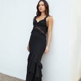 Dance Away Maxi Dress Black