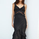 Dance Away Maxi Dress Black