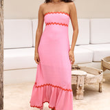 Cherry On Top Maxi Dress Pink