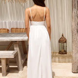 RUNAWAY THE LABEL Tanala Maxi Dress White