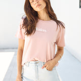 RIDERS BY LEE Relaxed Tee Rose Smoke