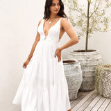 Pure Delights Maxi Dress White