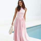 Dawn’s Embrace Maxi Dress Pink