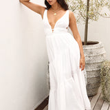 Pure Delights Maxi Dress White