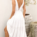 Pure Delights Maxi Dress White