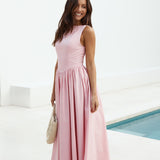 Dawn’s Embrace Maxi Dress Pink