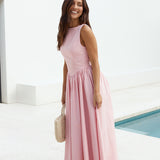 Dawn’s Embrace Maxi Dress Pink