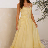 Understand It Maxi Dress Yellow