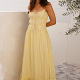 Understand It Maxi Dress Yellow