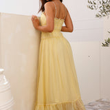 Understand It Maxi Dress Yellow