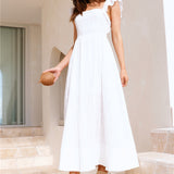 Salty Air Maxi Dress White