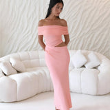 Coastal Reverie Maxi Dress Pink