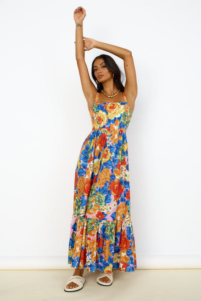 Secrets Below Maxi Dress Multi