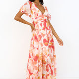 Bewitching Soul Maxi Dress Pink