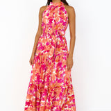 Peach Pie Maxi Dress Pink