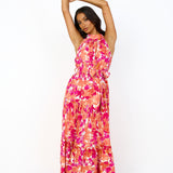 Peach Pie Maxi Dress Pink