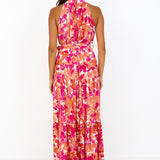 Peach Pie Maxi Dress Pink