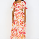 Home Again Maxi Dress Pink