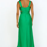 Ivy Grows Maxi Dress Green